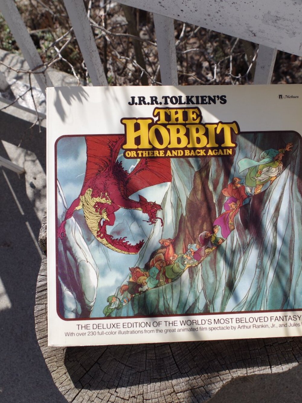 J.R.R. Tolkien's Book The Deluxe Edition Or There Back Again First Edition Paper